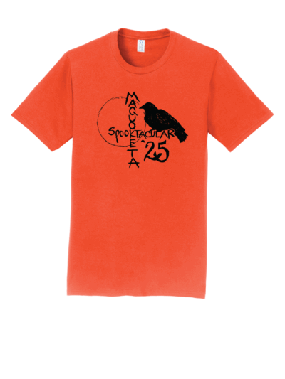 2025 Maquoketa Halloween Spooktacular Fundraiser Adult Orange Port & Co Fan Favorite T-Shirt