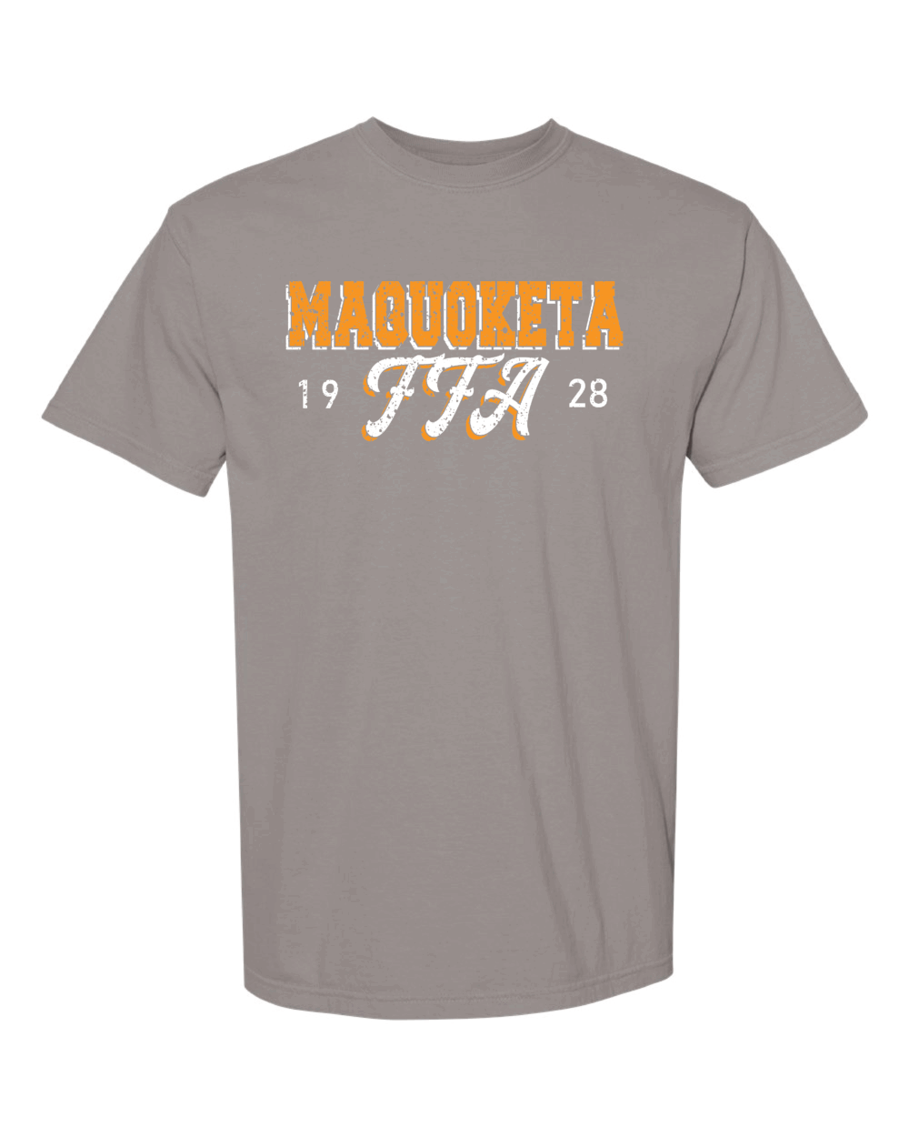 2025 Maquoketa FFA Design 1 Adult Comfort Colors Garment-Dyed Heavyweight T-Shirt (2 Color Options)