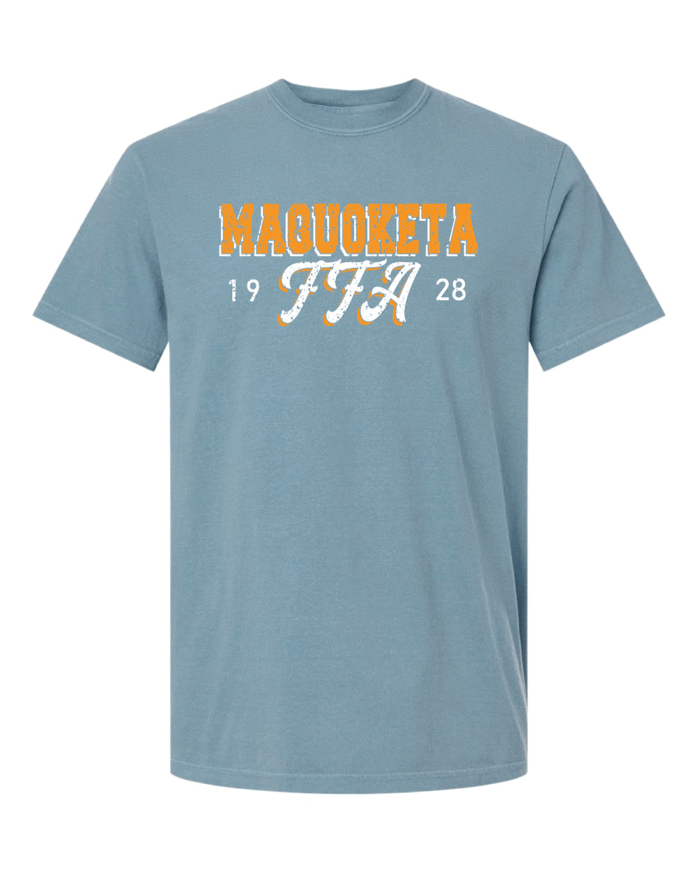 2025 Maquoketa FFA Design 1 Adult Comfort Colors Garment-Dyed Heavyweight T-Shirt (2 Color Options) - Image 2