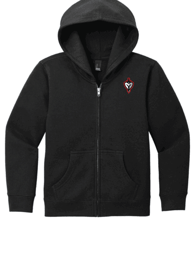 Marquette Catholic Defenders PTO Christmas Fundraiser Youth District V.I.T. Fleece Full-Zip Hoodie (4 Color Options)