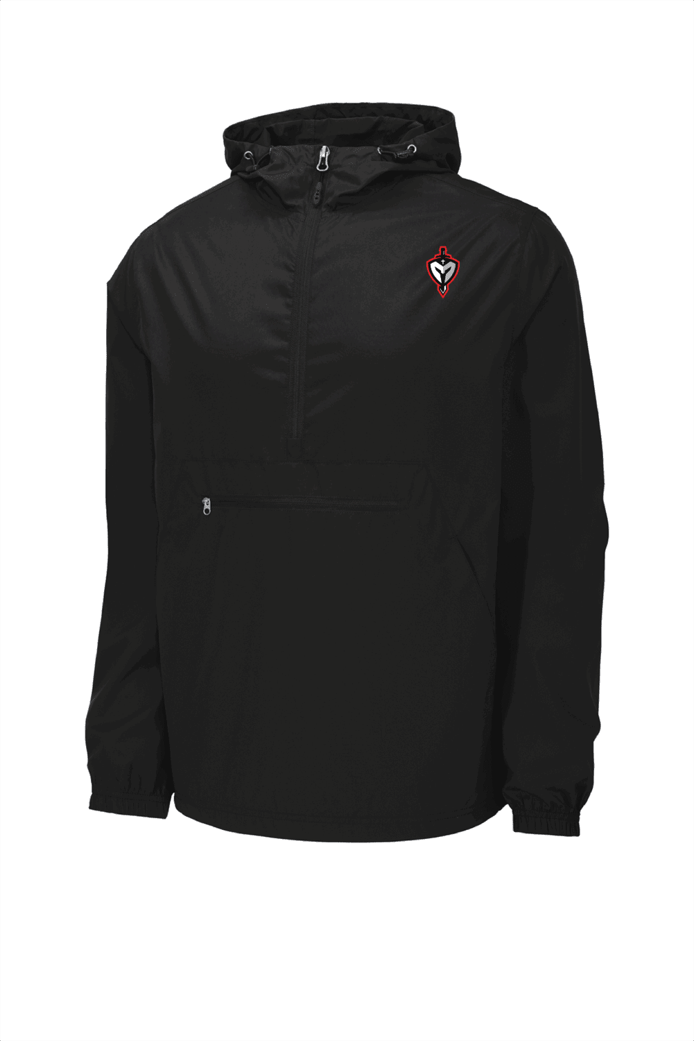 Marquette Catholic Defenders PTO Christmas Fundraiser Adult Sport-Tek Packable Anorak (4 Color Options)