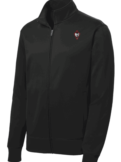 Marquette Catholic Defenders PTO Christmas Fundraiser Youth Sport-Tek Sport-Wick Fleece Full-Zip Jacket (4 Color Options)