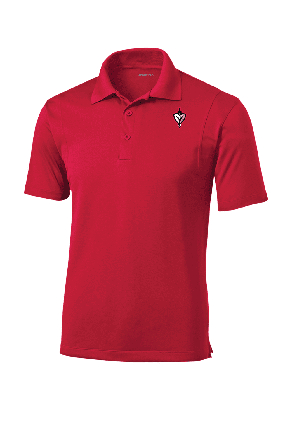 Marquette Catholic Defenders PTO Christmas Fundraiser Unisex Sport-Tek Micropique Sport-Wick Polo (5 Color Options) - Image 2