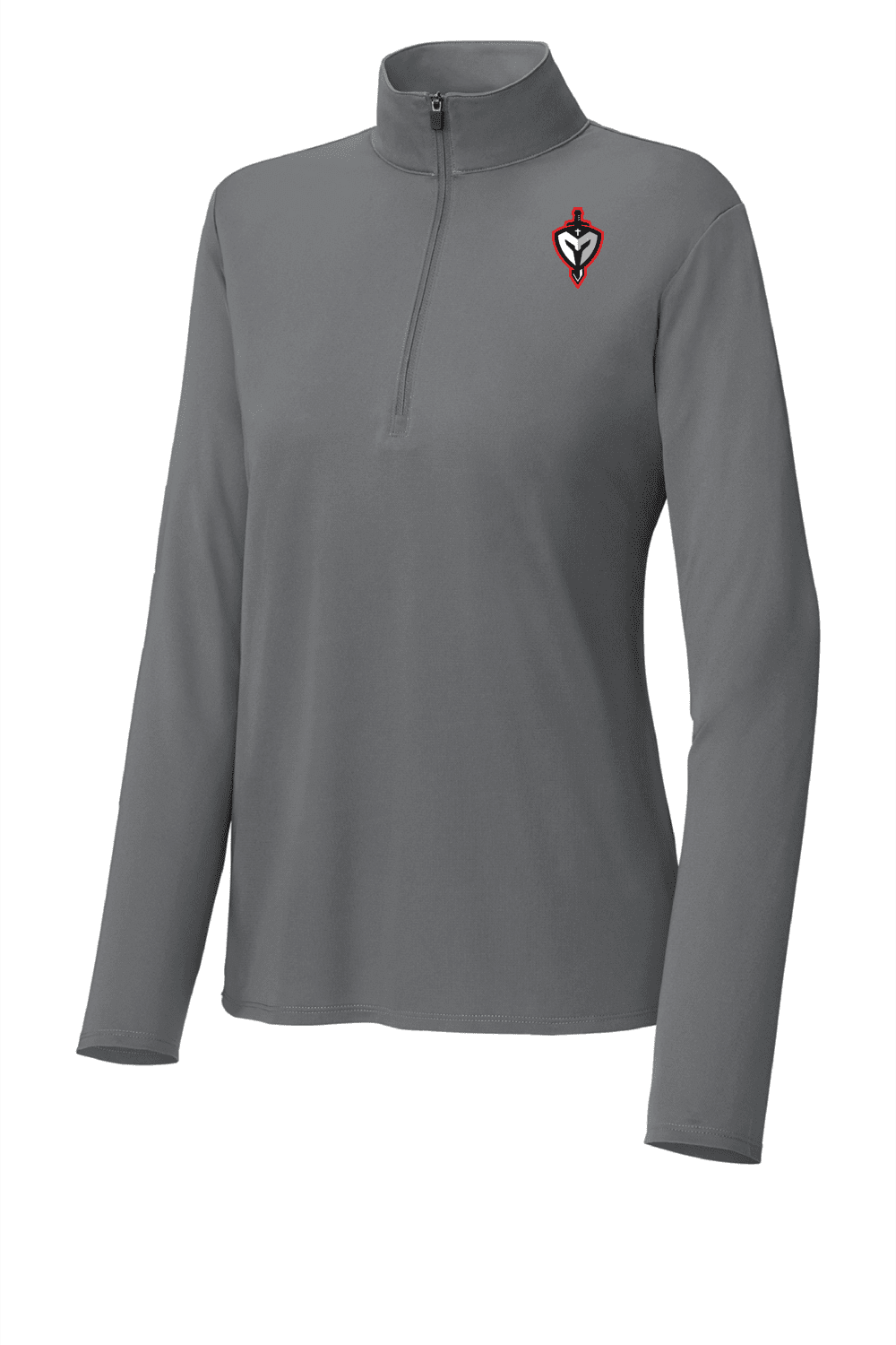 Marquette Catholic Defenders PTO Christmas Fundraiser Women's Sport-Tek Micropique Sport-Wik 1/4 Zips (5 Color Options) - Image 3