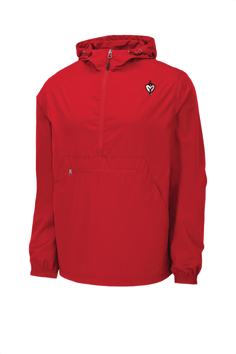 Marquette Catholic Defenders PTO Christmas Fundraiser Adult Sport-Tek Packable Anorak (4 Color Options) - Image 3
