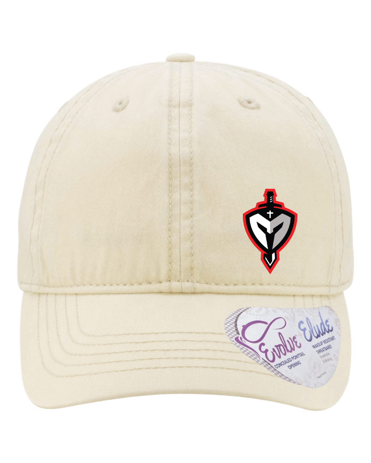 Marquette Catholic Defenders PTO Christmas Fundraiser Women's Infinity Her Pigment-Dyed w/ Fashion Undervisor Cap CASSIE (5 Color Options) - Image 13