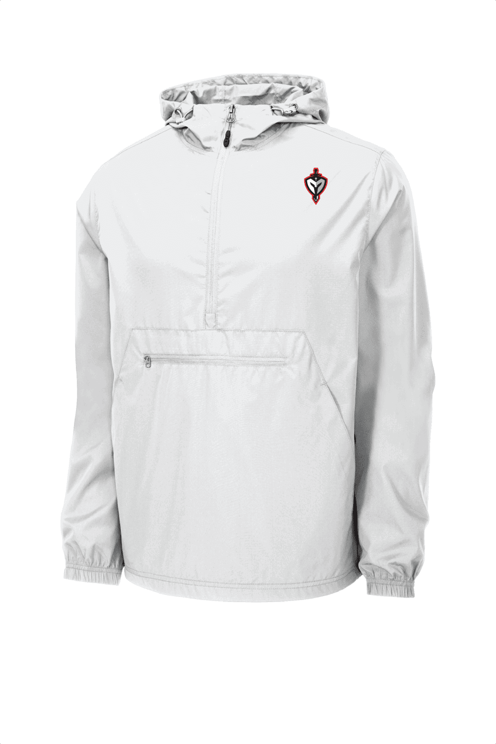 Marquette Catholic Defenders PTO Christmas Fundraiser Adult Sport-Tek Packable Anorak (4 Color Options) - Image 4