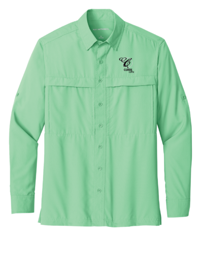 Curoe Cattle Adult Port Authority Long Sleeve UV Daybreak Shirt (8 Color Options)