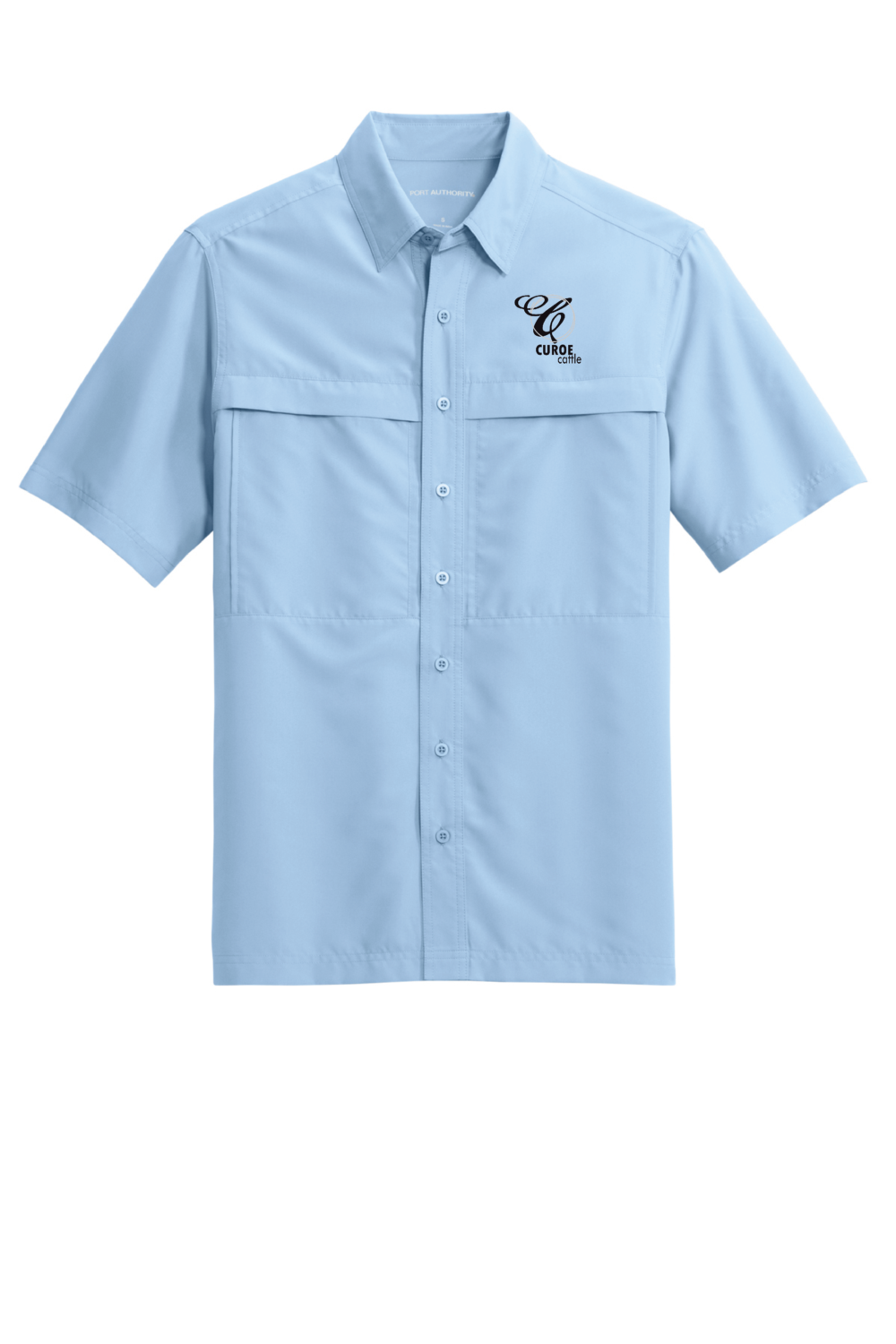 Curoe Cattle Adult Port Authority Short Sleeve UV Daybreak Shirt (10 Color Options) - Image 4