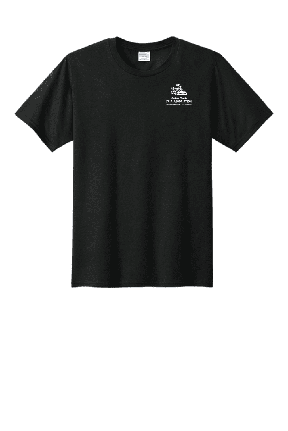 2026 Jackson County Fair To Hell With Winter Ride TALL Adult Jet Black Port & Co Core Blend T-Shirt