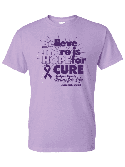 2026 Jackson County Relay For Life Fundraiser Adult Gildan DryBlend T-Shirt