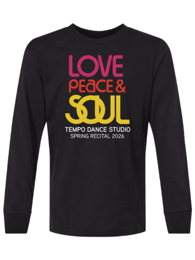 2026 Tempo Dance Recital Youth Next Level Cotton Long Sleeve T-Shirt
