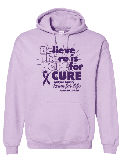 2026 Jackson County Relay For Life Fundraiser Adult Gildan Heavy Blend Hoodie