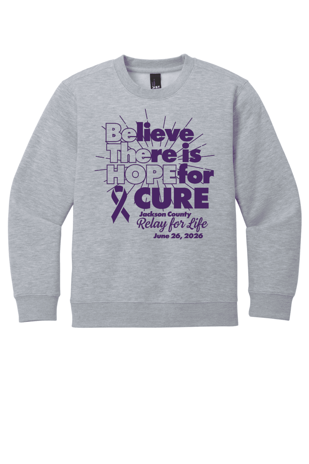 2026 Jackson County Relay For Life Fundraiser Youth District V.I.T. Fleece Crew